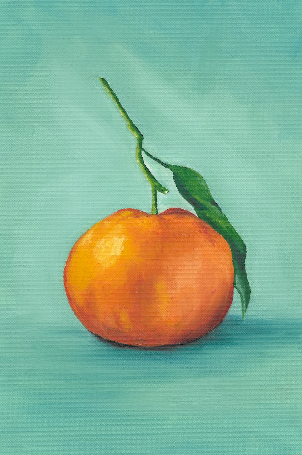 Clementine Study 4x6 Art Print