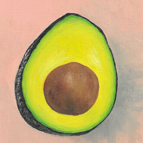 Avocado Study - Fine Art Print