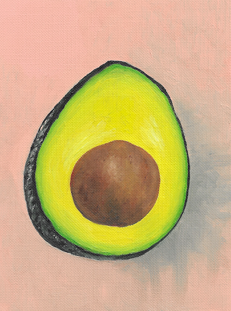 Avocado Study - Fine Art Print