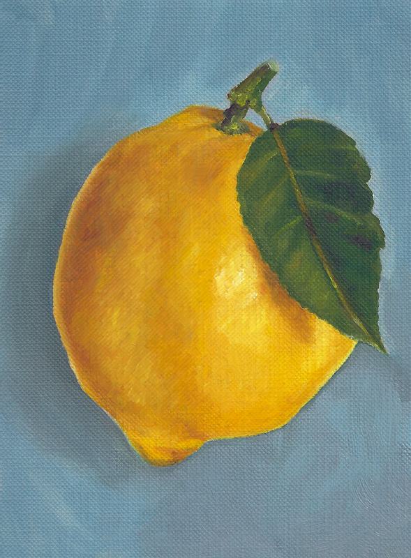 Lemon Study - Fine Art Print