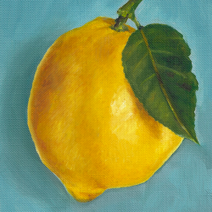 Lemon Study - Fine Art Print