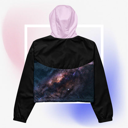 Galaxyscape IV Cropped Windbreaker