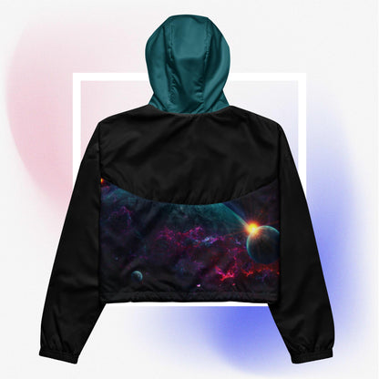 Galaxyscape I Cropped Windbreaker